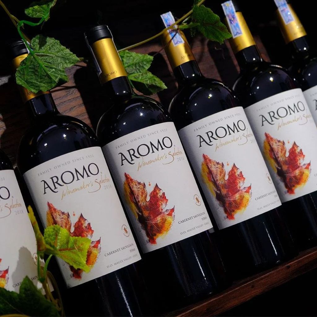 Hộp quà đơn vang đỏ Aromo Winemaker's Selection Cabernet Sauvignon, Syrah
