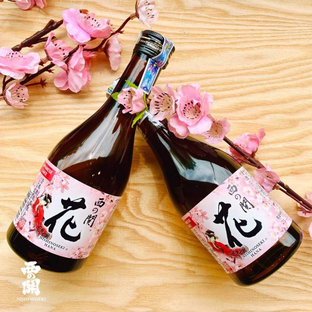 Rượu Sake Nishinoseki Hana 70 Futsushu 300ml 15%