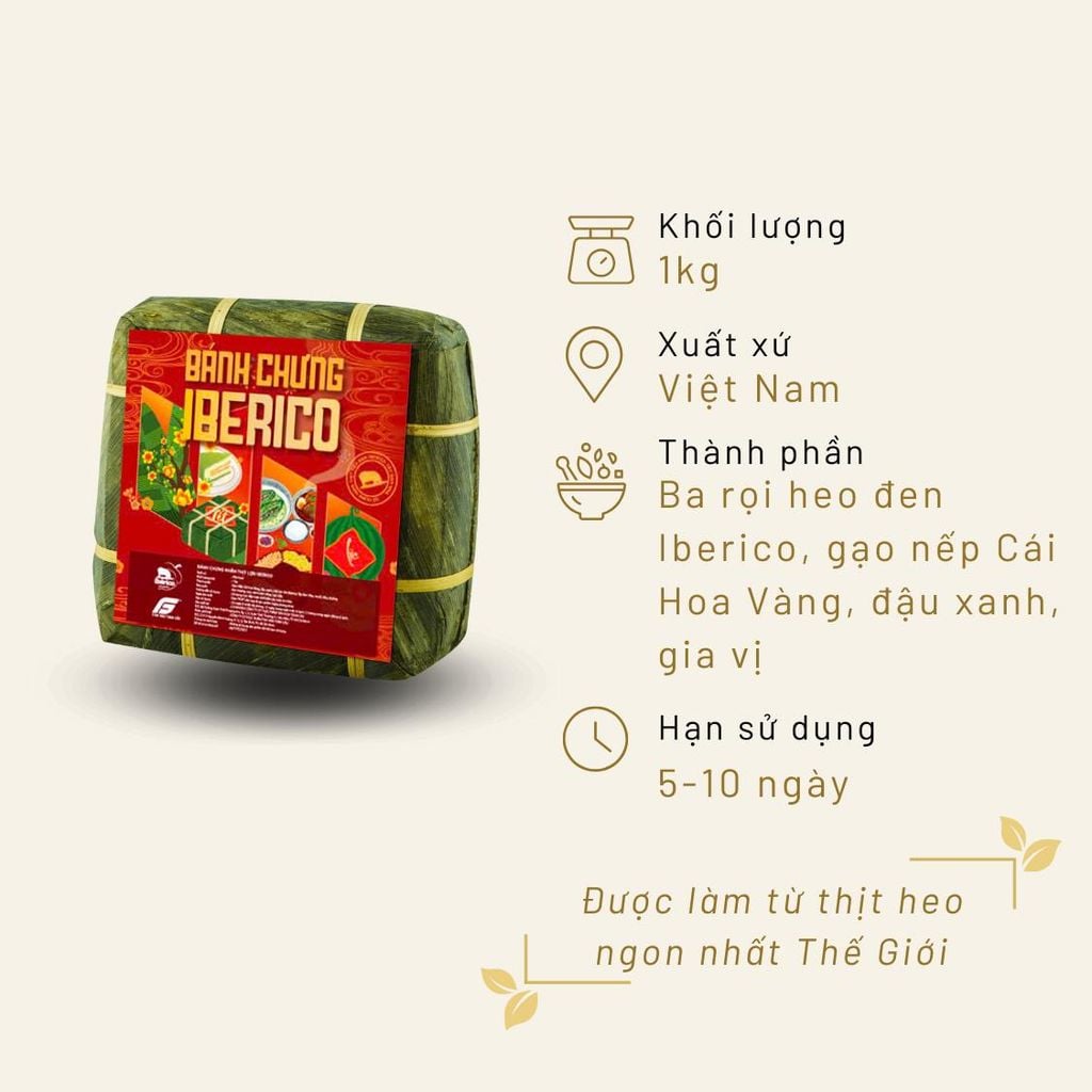 Bánh chưng Iberico