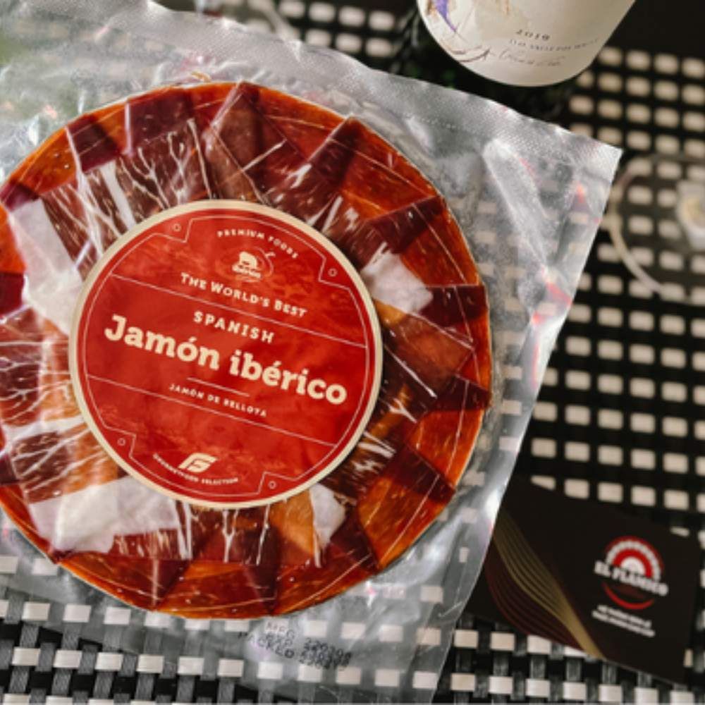 Đùi sau Iberico Bellota 36 tháng cắt lát khay 100g