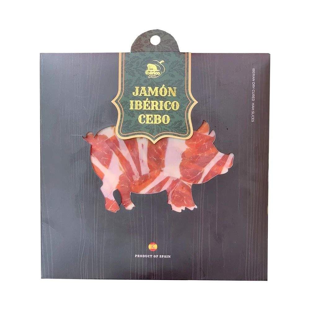 Đùi sau Iberico Cebo 24 tháng cắt lát khay 50g