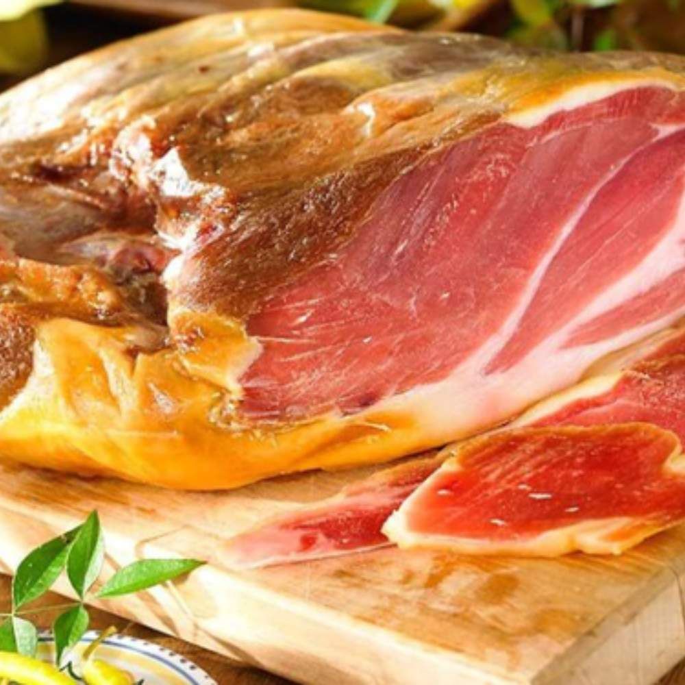 Đùi sau Serrano 16 tháng cắt lát khay 100g