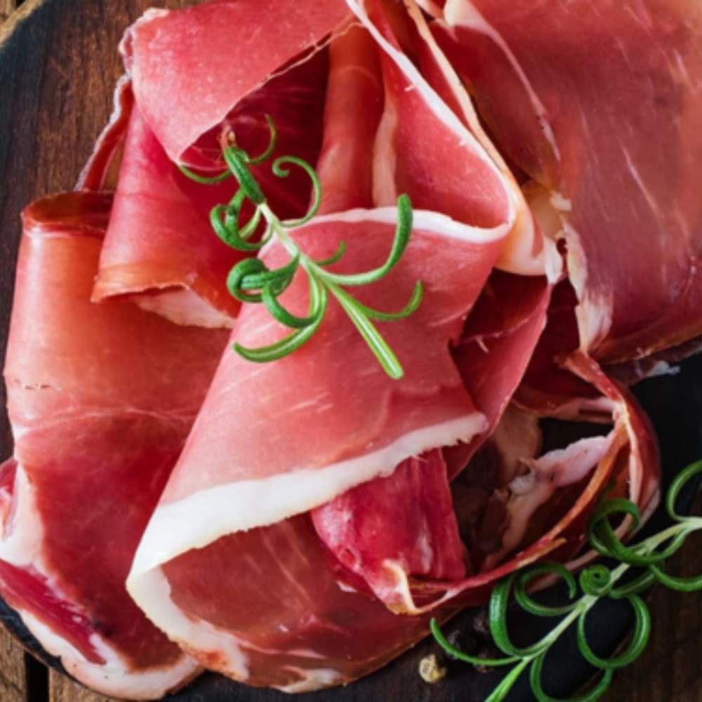 Đùi sau Serrano 16 tháng cắt lát khay 100g