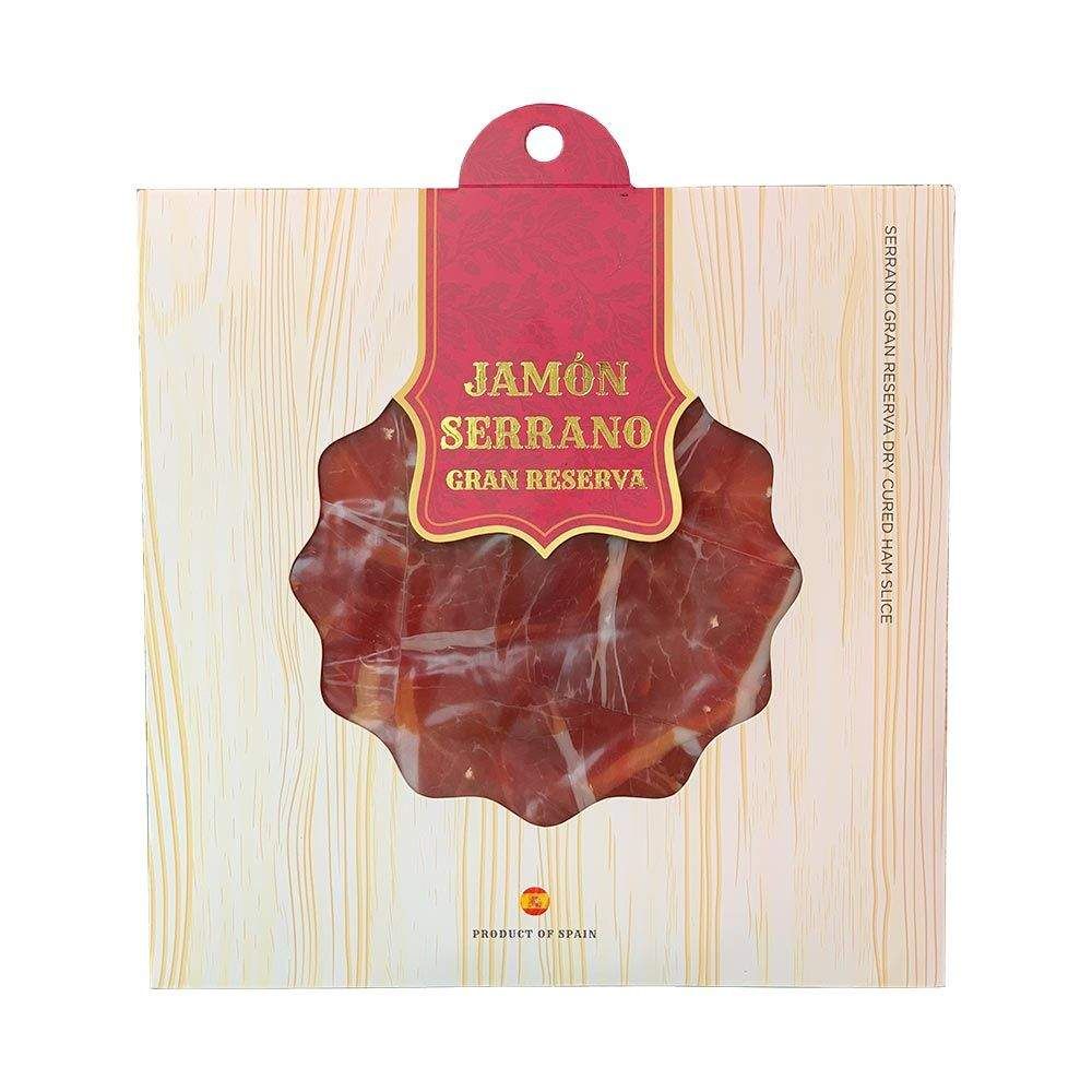 Đùi sau Serrano 16 tháng cắt lát khay 50g