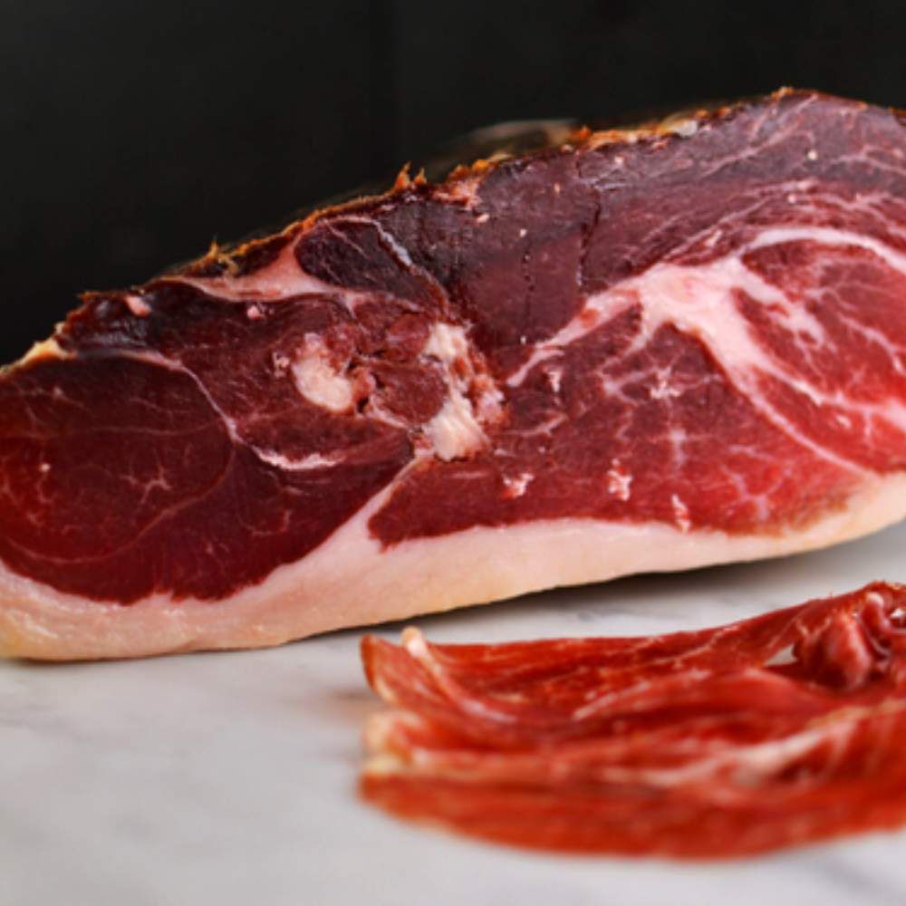 Đùi trước Iberico Bellota 36 tháng cắt lát khay 100g