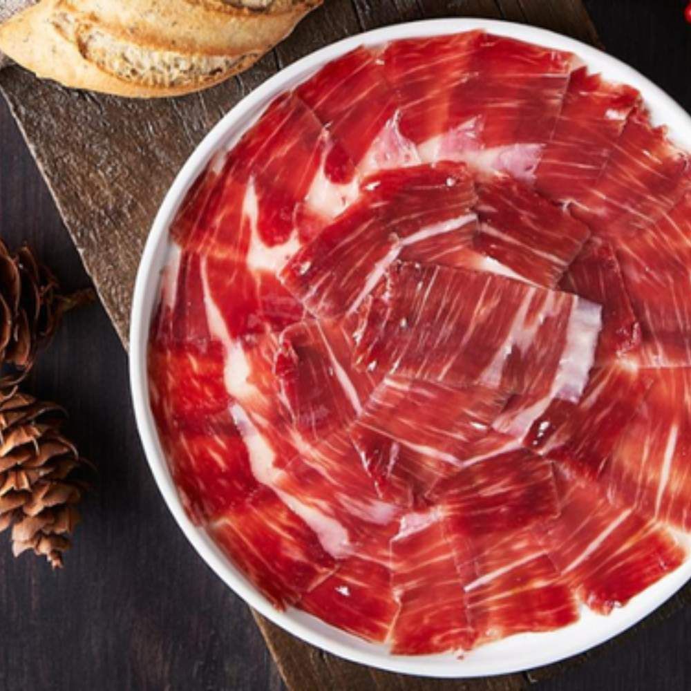 Đùi trước Iberico Bellota 36 tháng cắt lát khay 100g