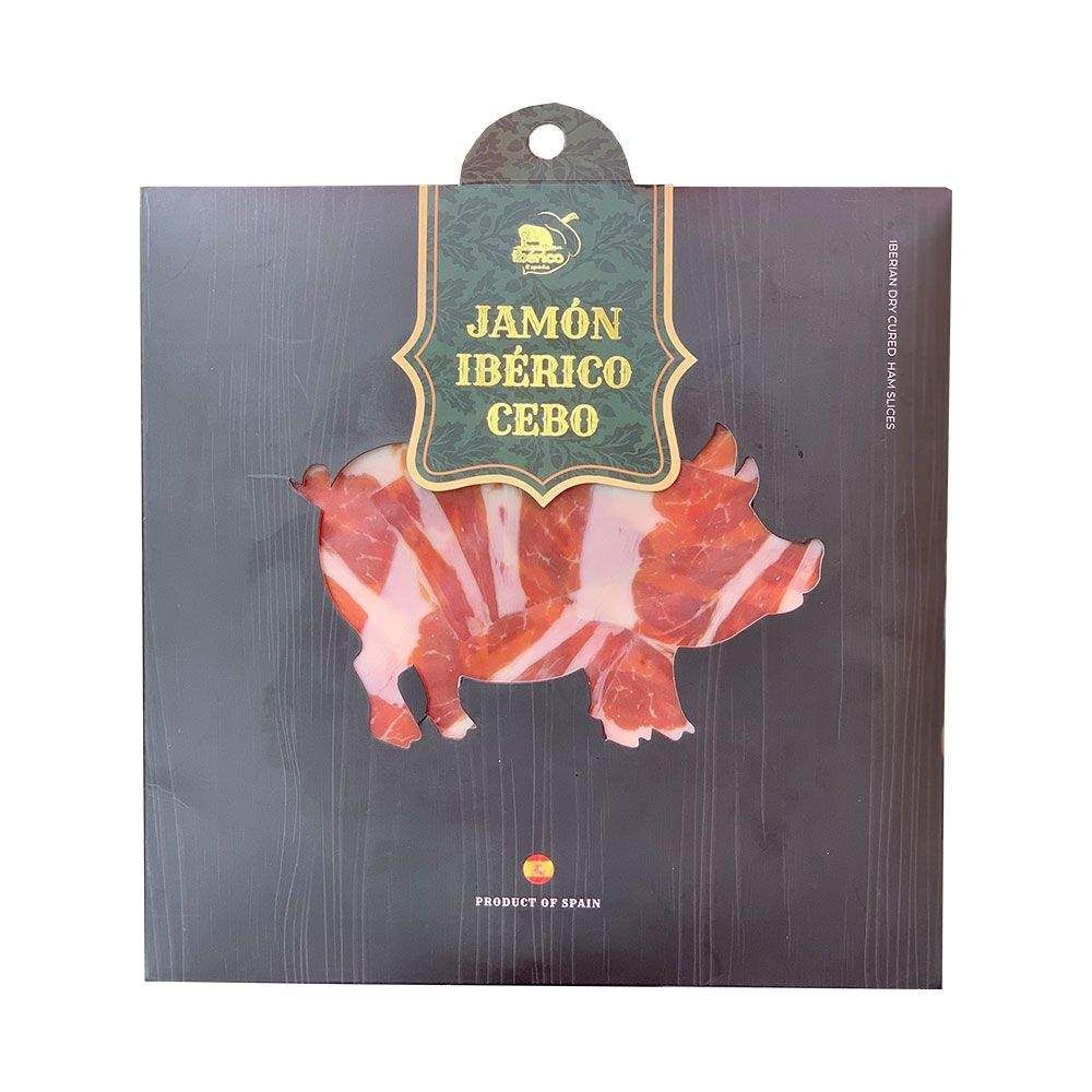 Đùi trước Iberico Cebo 24 tháng cắt lát khay 100g