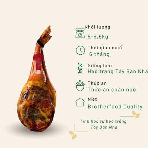 Đùi trước Serrana có xương Brotherfood 6 tháng