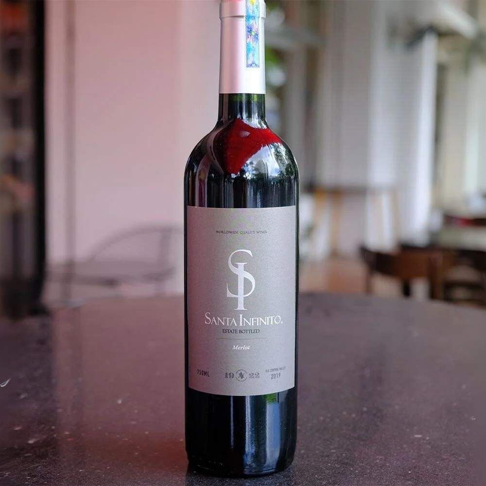 Rượu vang đỏ Chile Santa Infinito Varietal Merlot 13.5% Central Valley 2016