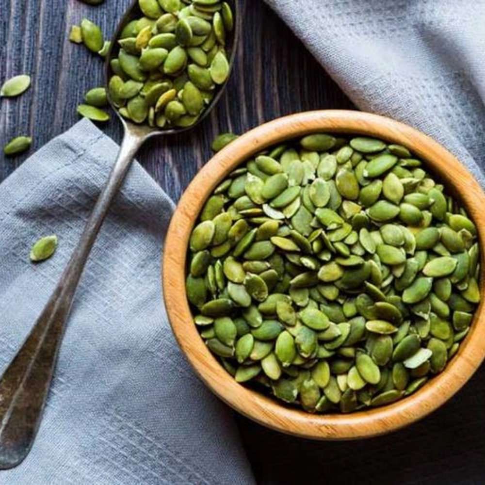 Hạt bí xanh Tinh Hoa Toàn Cầu hũ thuỷ tinh 150g