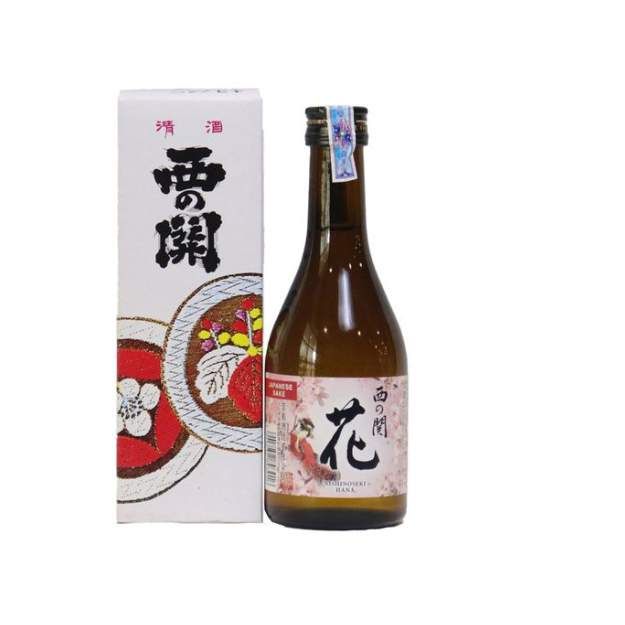 Hộp quà đơn Sake Nishino Seki Hana 300ml