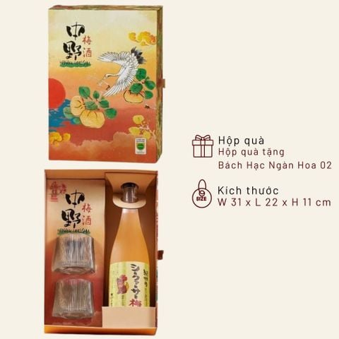 Hộp quà tặng Bách Hạc Ngàn Hoa 02