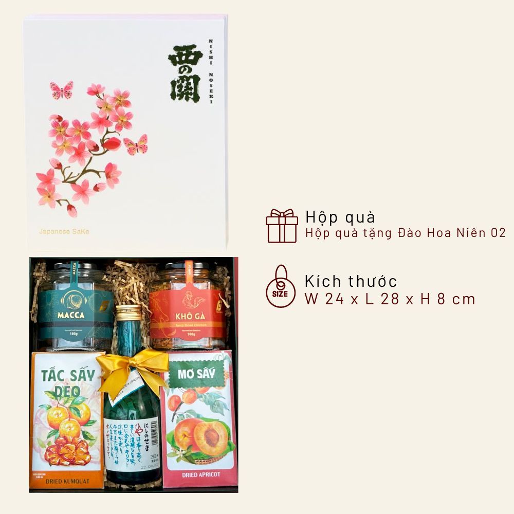 Hộp quà tặng Đào Hoa Niên 02
