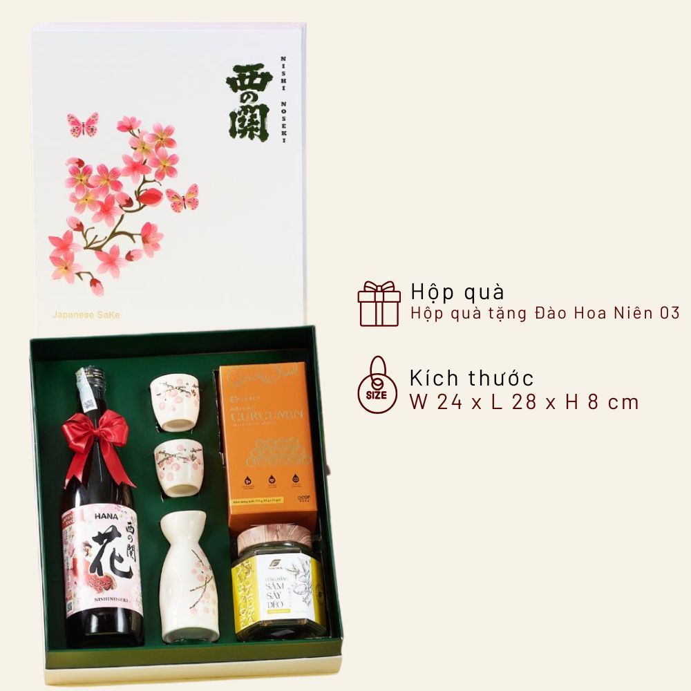 Hộp quà tặng Đào Hoa Niên 03