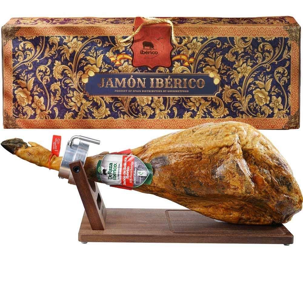 Hộp quà đùi sau Iberico Bellota có xương 36 tháng