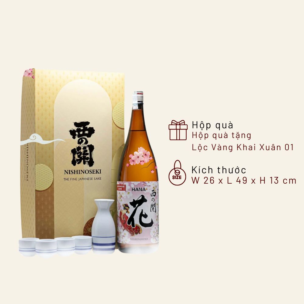 Hộp quà tặng Lộc Vàng Khai Xuân 01