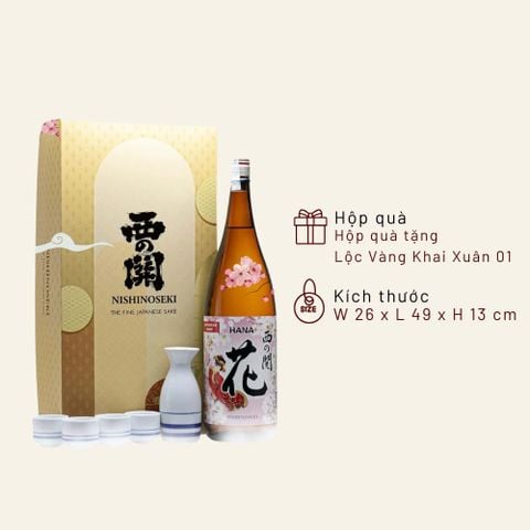Hộp quà tặng Lộc Vàng Khai Xuân 01