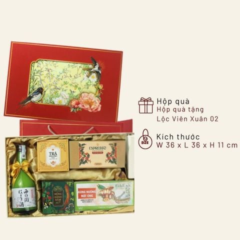 Hộp quà tặng Lộc Viên Xuân 02