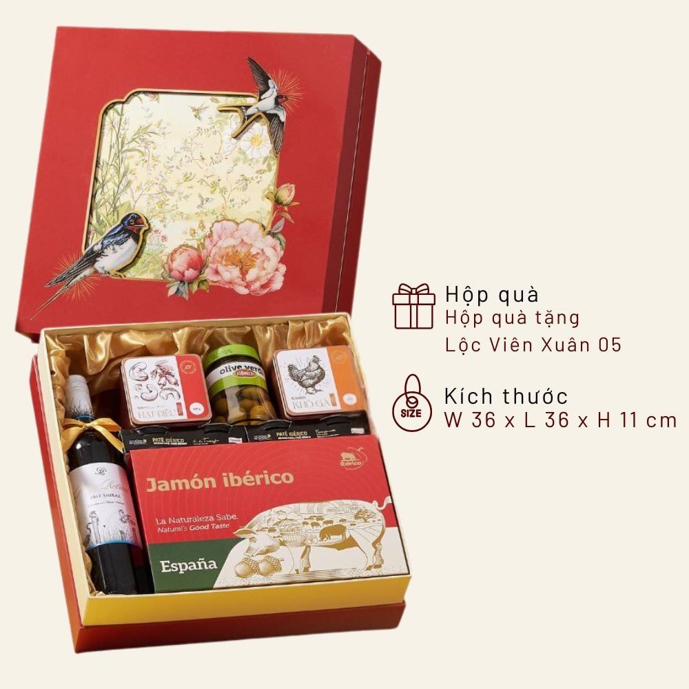 Hộp quà tặng Lộc Viên Xuân 05