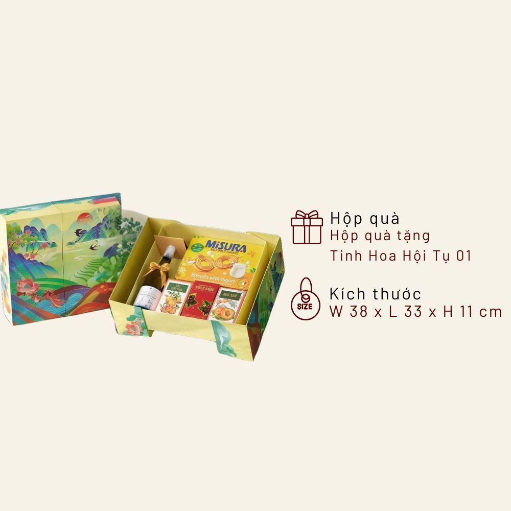 Hộp quà tặng Tinh Hoa Hội Tụ 01