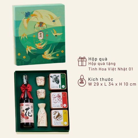 Hộp quà tặng Tinh Hoa Việt Nhật 01