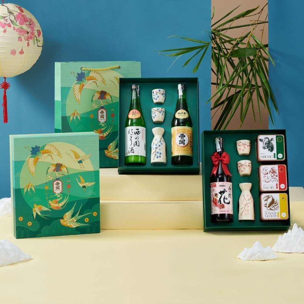 Hộp quà tặng Tinh Hoa Việt Nhật 01