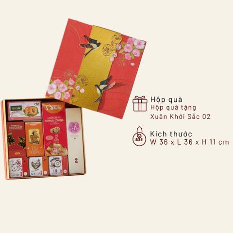 Hộp quà tặng Xuân Khởi Sắc 02