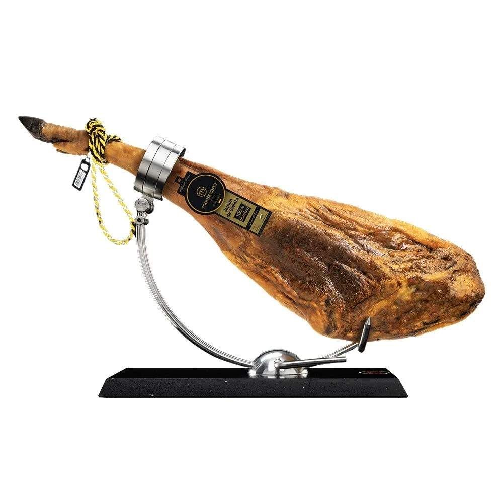 Đùi heo muối Iberico Bellota Montesano có xương thuần chủng 100% 48 tháng KG đùi sau