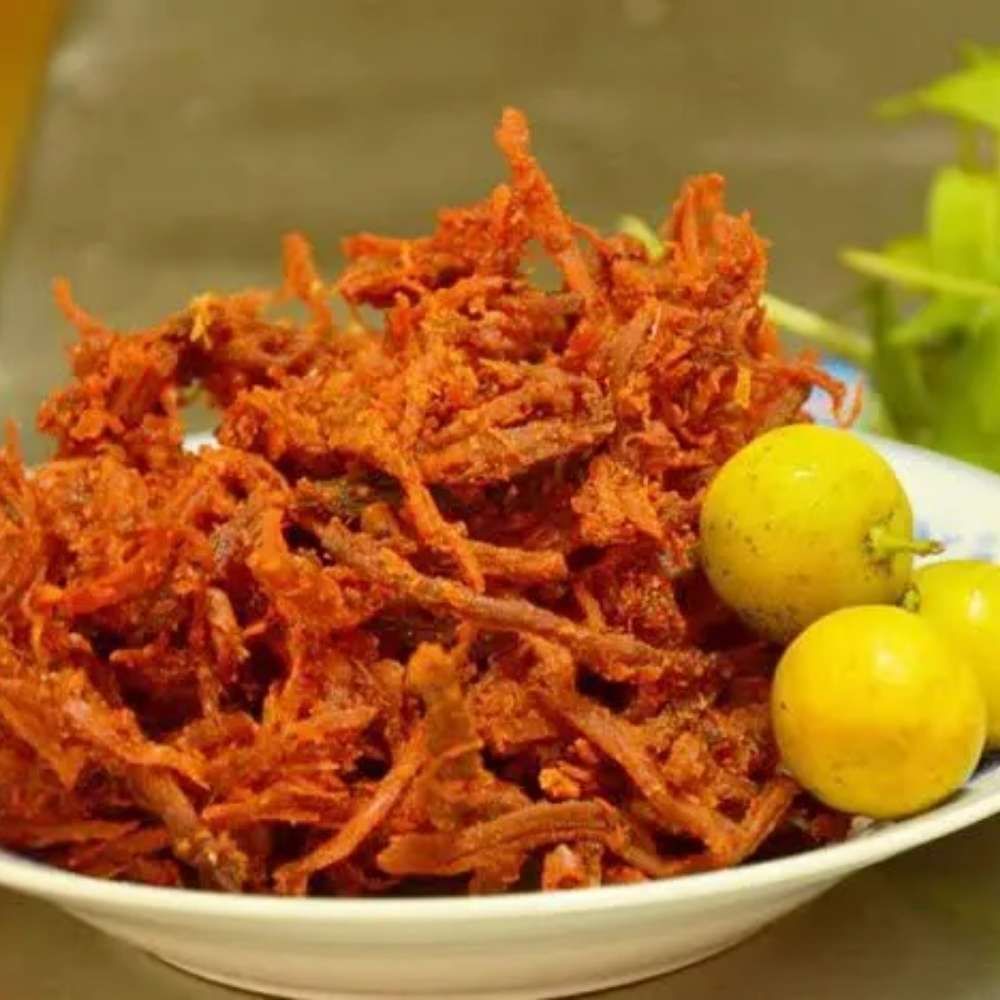 Khô bò Tinh Hoa Toàn Cầu hũ thuỷ tinh 120g