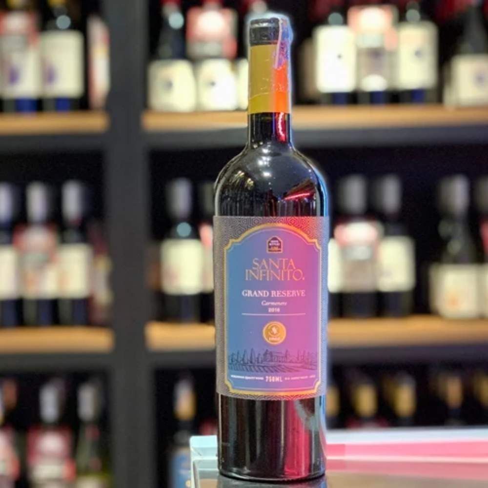 Rượu vang đỏ Chile Santa Infinito Grand Reserve Carmenere 13.5% Central Valley 2016