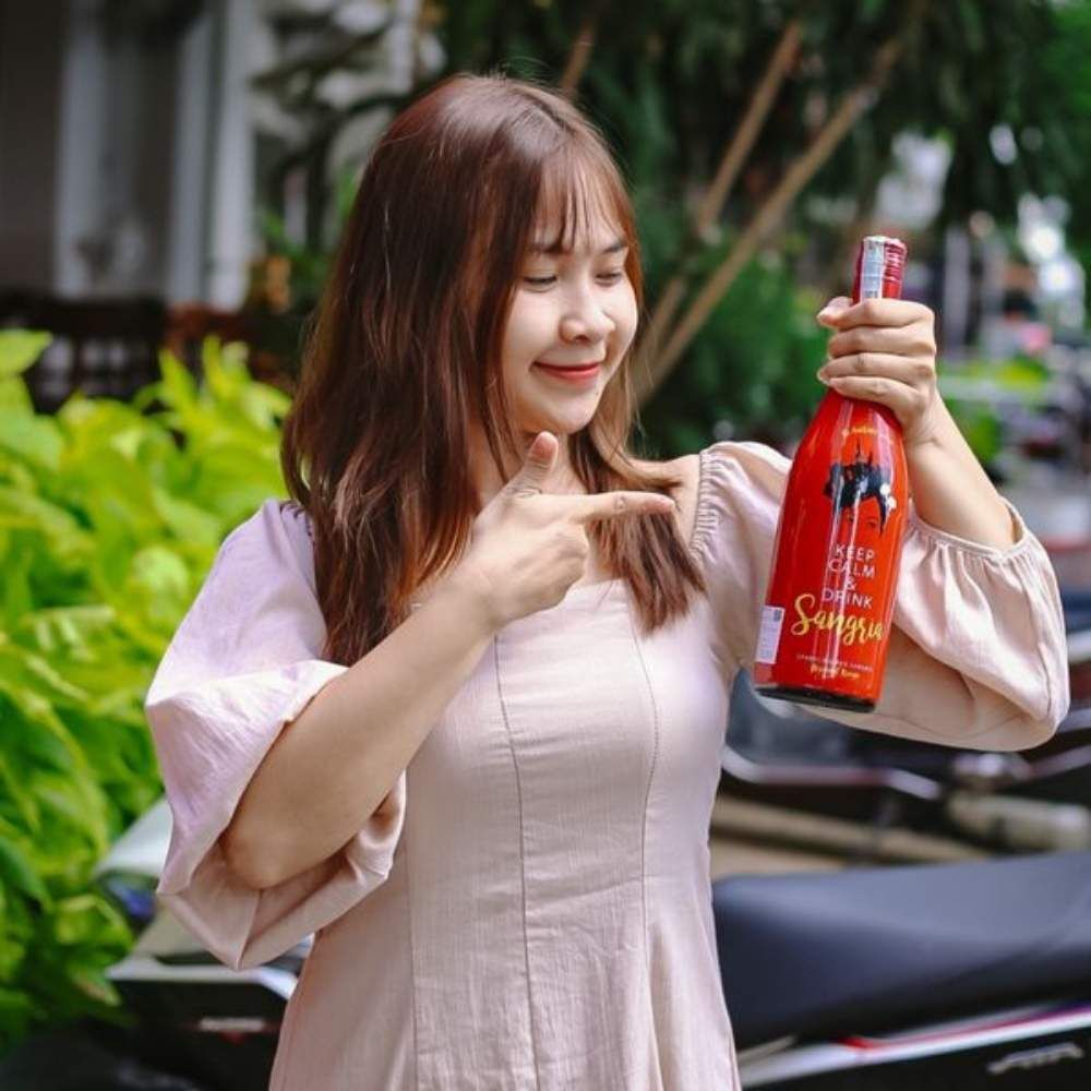 Nước trái cây lên men The Authentic Red Sangria 750ml 6.5%