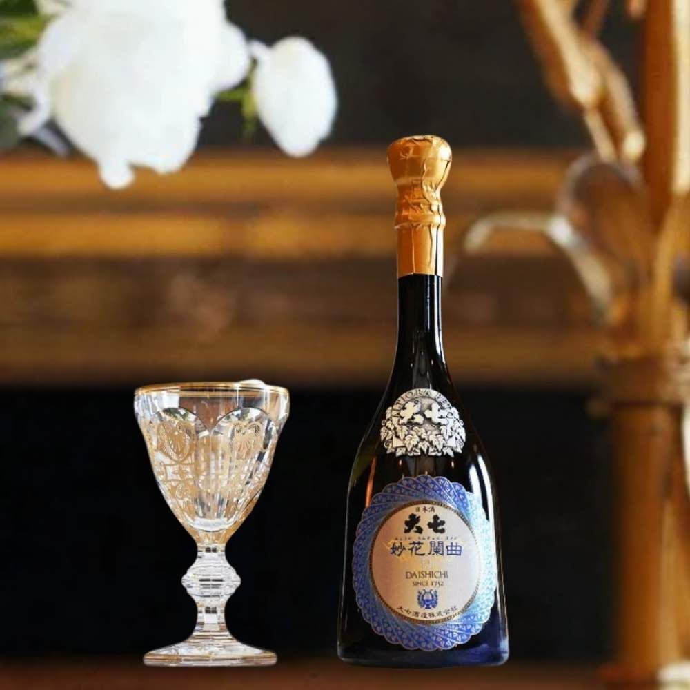 Rượu Sake Daishichi Myoka Rangyoku Omega 45 Junmai Daiginjo 720ml 16%