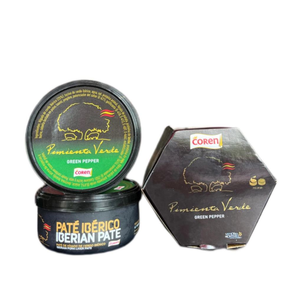 Pate heo Iberico tiêu xanh 2x78g Coren