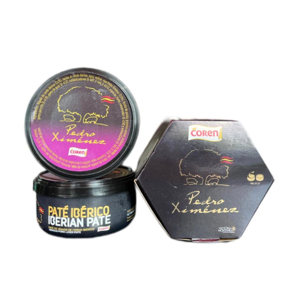 Pate Iberico vị rượu nho Pedro Ximenez 2x78g Coren