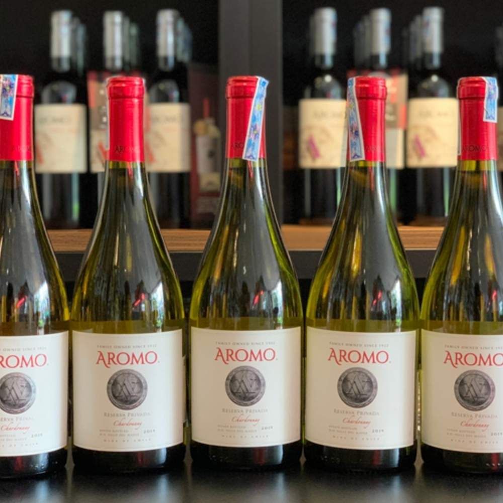 Rượu vang trắng Chile Aromo Reserva Privada Chardonnay 13.0% Maule Valley 2016