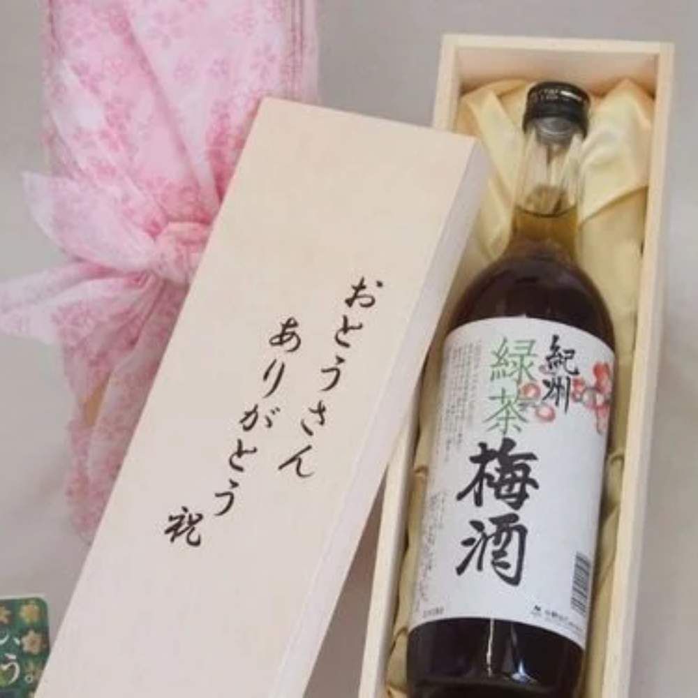 Rượu mơ Nhật Bản Nakano Green Tea vị trà xanh 720ml 12%