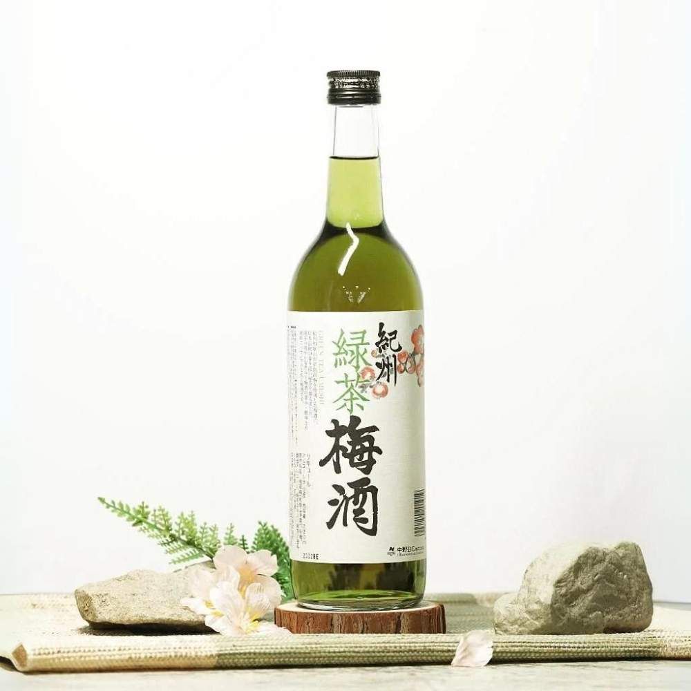 Rượu mơ Nhật Bản Nakano Green Tea vị trà xanh 720ml 12%