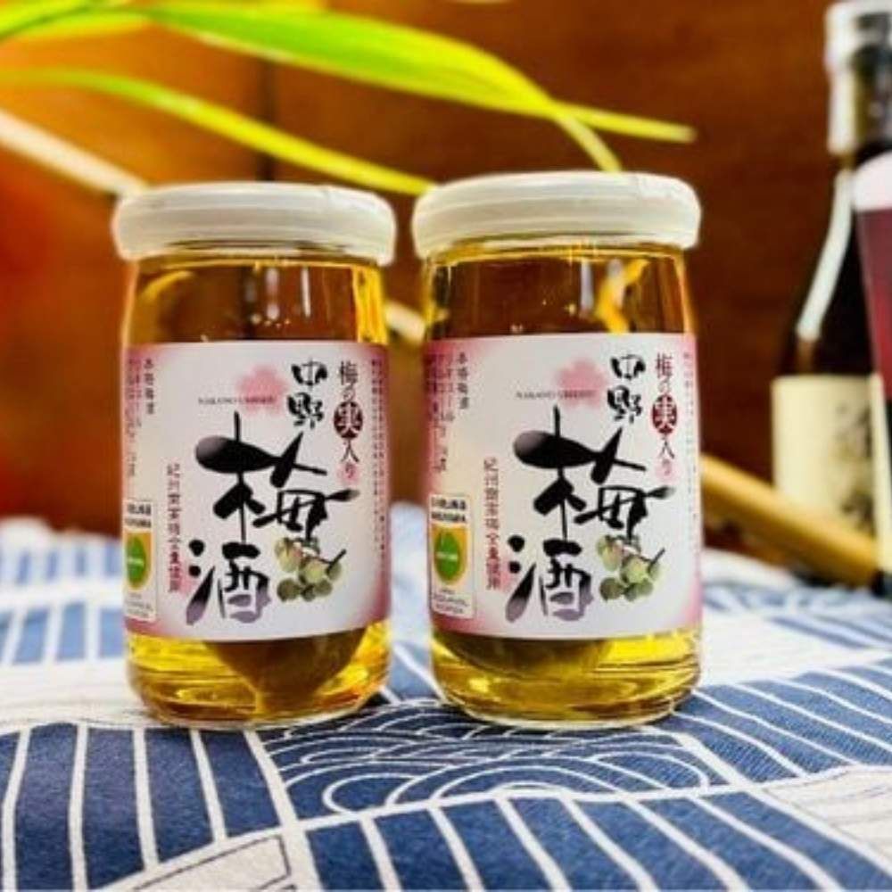 Rượu mơ Nhật Bản Nakano Miiri có quả 160ml 14%