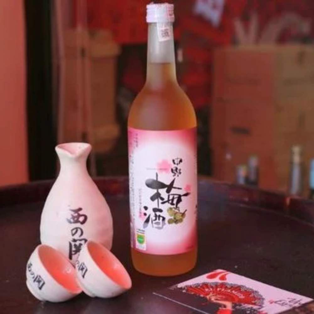 Rượu mơ Nhật Bản Nakano Umeshu vị nguyên bản 720ml 14%
