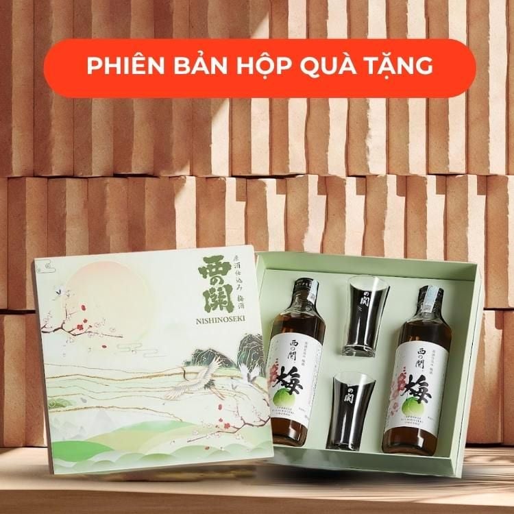 Rượu mơ Nishino Seki Umeshu 500ml 15%