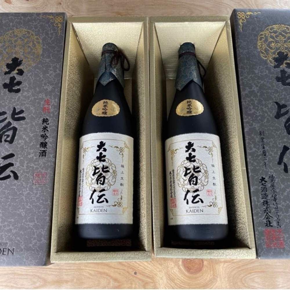 Rượu Sake Daishichi Kaiden 58 Junmai Ginjo 1800ml 15%