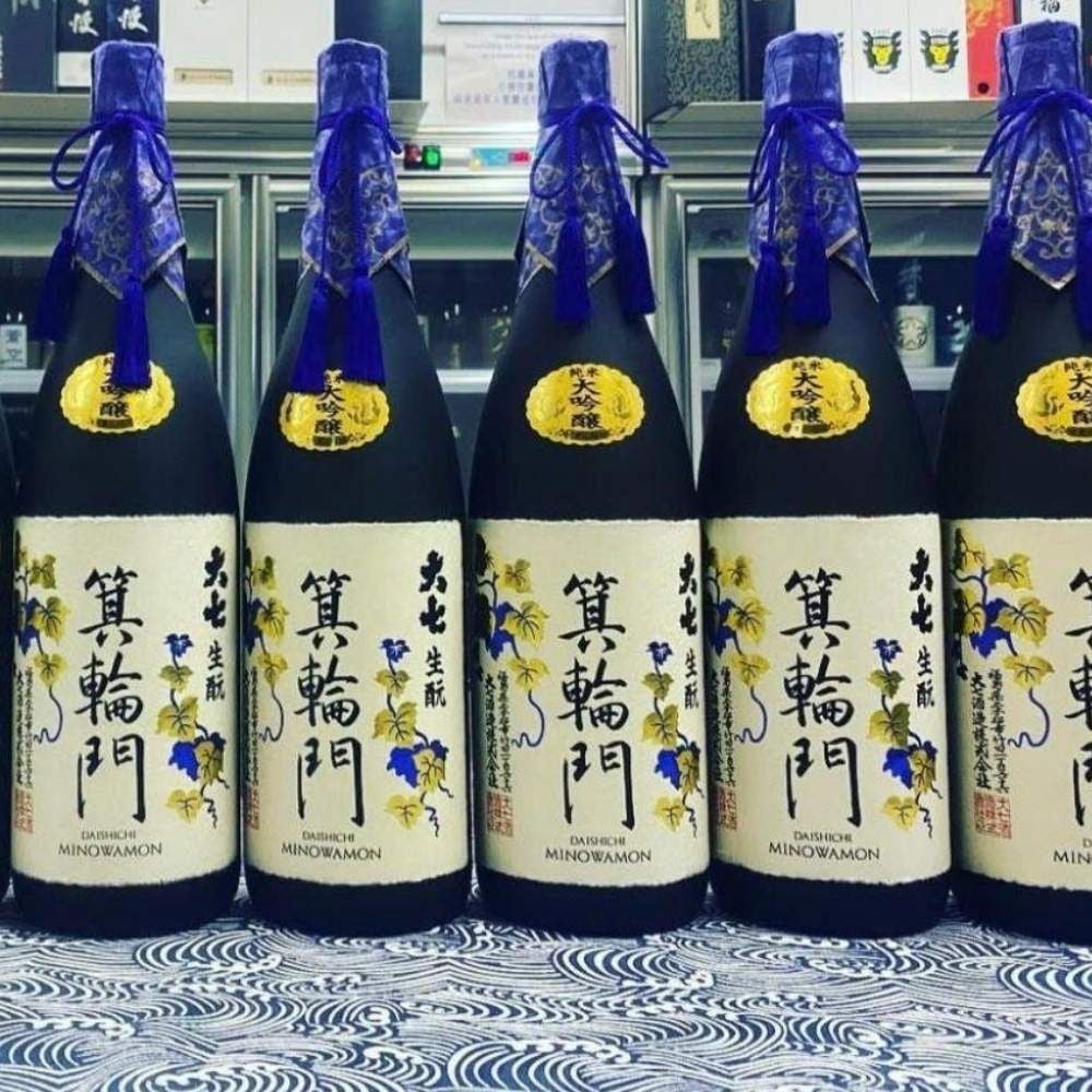 Rượu Sake Daishichi Minowamon 50 Junmai Daiginjo 1800ml 15%