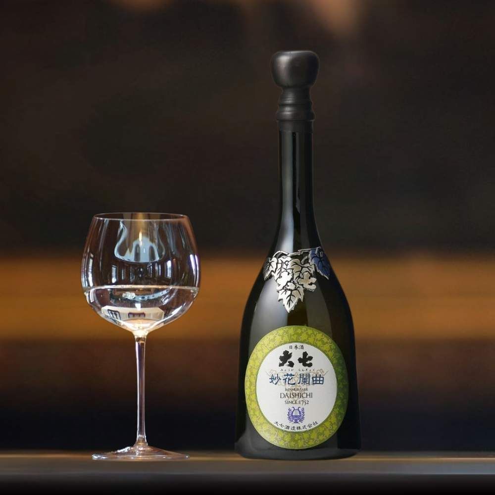 Rượu Sake Daishichi Myoka Rangyoku 50 Junmai Daiginjo 720ml 16%