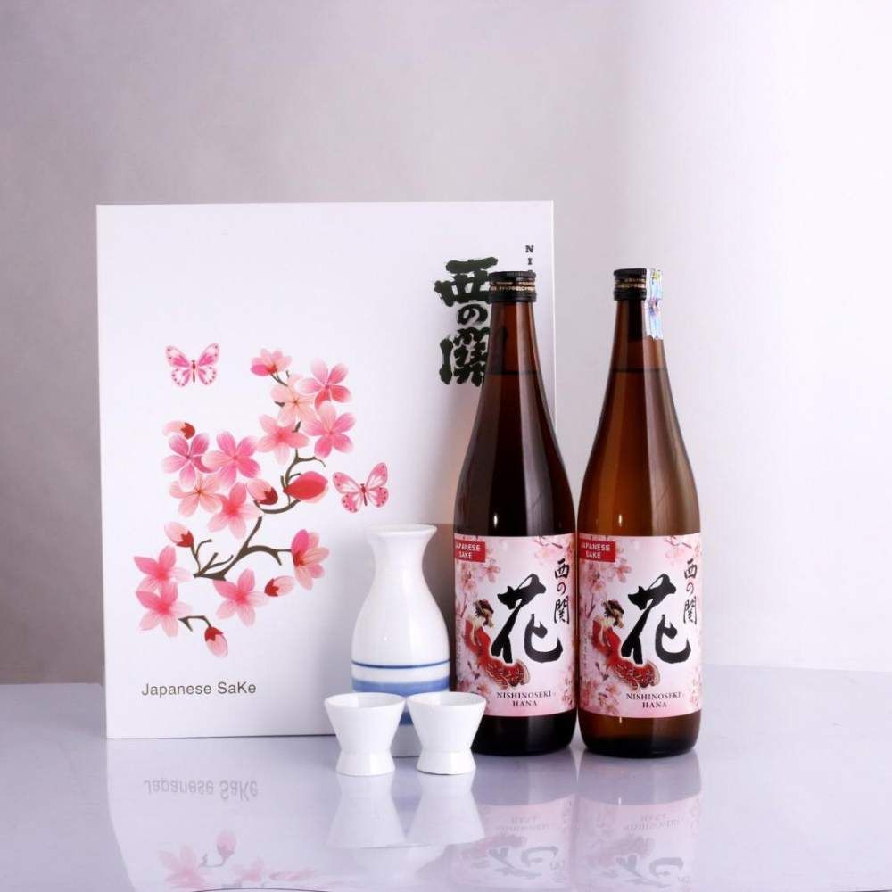 Rượu Sake Nishinoseki Hana 70 Futsushu 720ml 15%