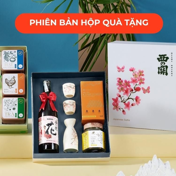 Rượu Sake Nishinoseki Hana 70 Futsushu 720ml 15%