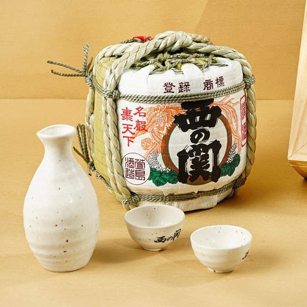 Rượu Sake Nishinoseki Hana Barrel 70 Futsushu 1800ml 15%