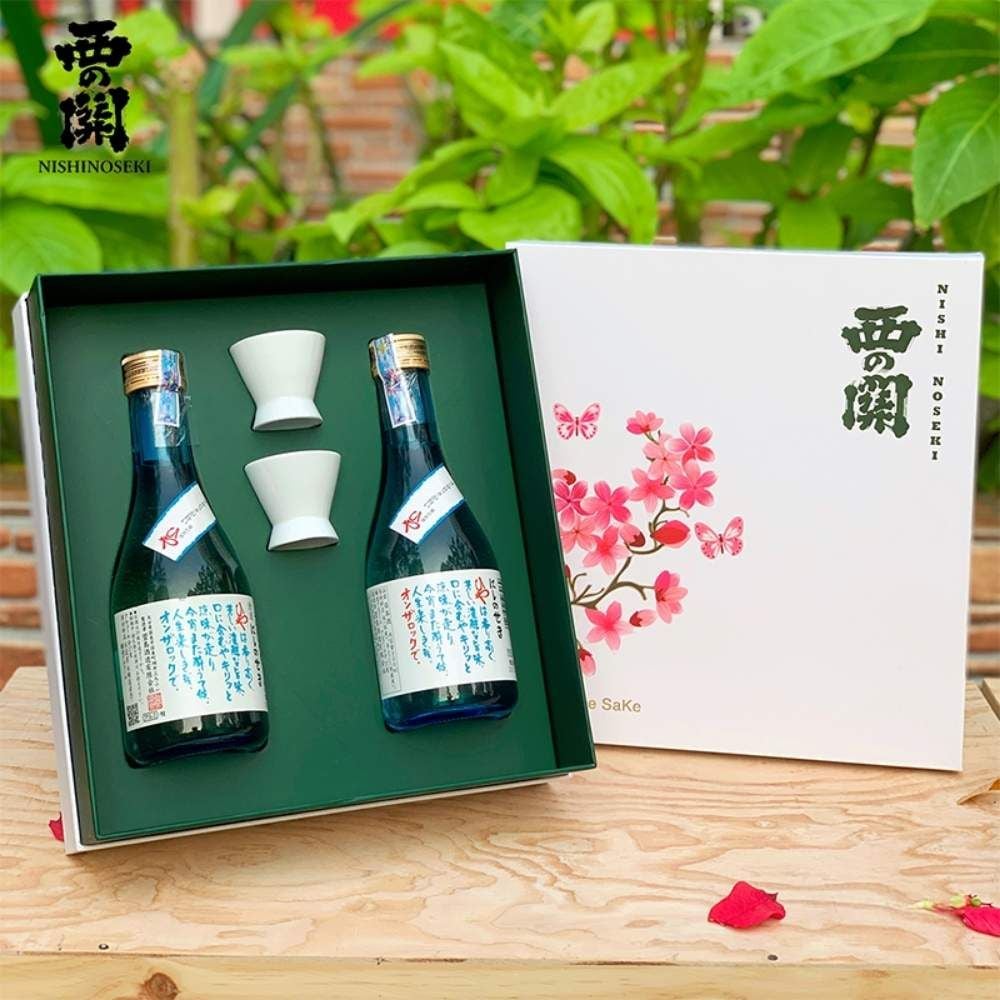Rượu Sake Nishinoseki Hiya 60 Honjozo 300ml 17.4%