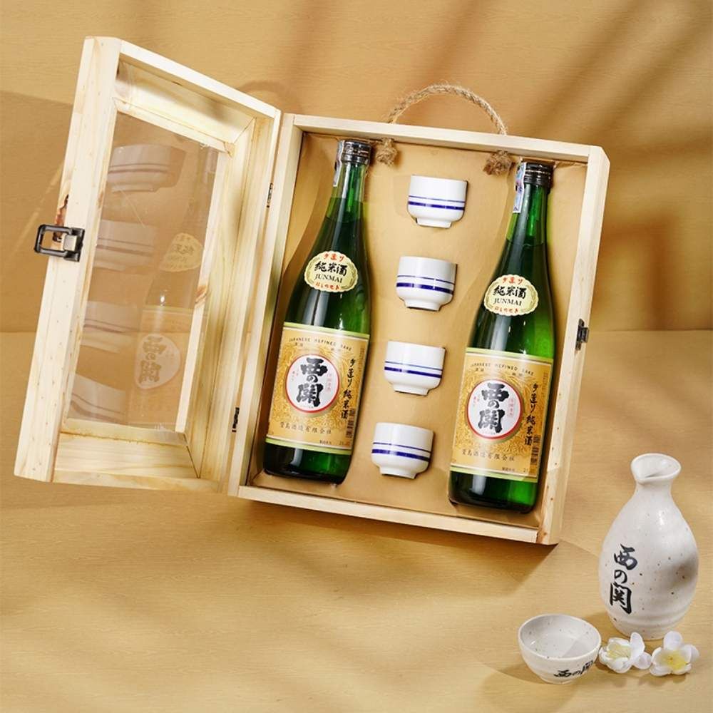 Rượu Sake Nishinoseki Junmai 60 Junmaishu 720ml 15%