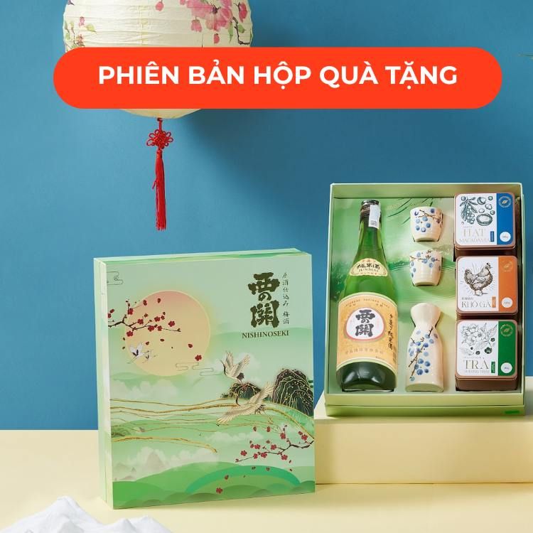 Rượu Sake Nishinoseki Junmai 60 Junmaishu 720ml 15%