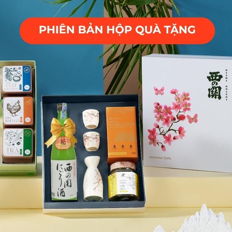 Rượu Sake Nishinoseki Nigori Zake 70 Futsushu 720ml 15%